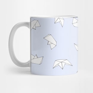 small paper boats Mug